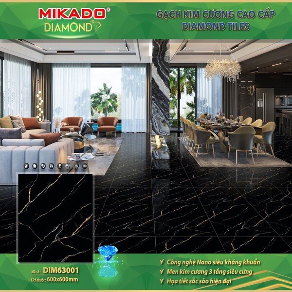 Gạch 60x60 DIM63001 A1